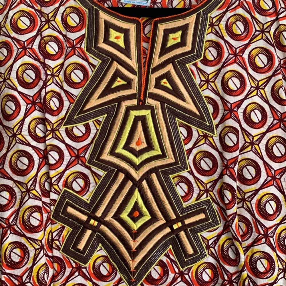 Geometric Patterned Dress - Picture 4 of 6